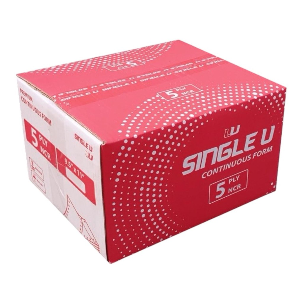 

Continuous Form 5 Ply - 9,5 x 11 NCR