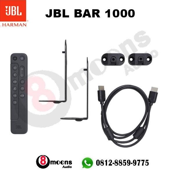 Jbl Bar 1000 Soundbar 7.1.4 Channel Speaker Surround , Multibeamtm, Dolby Atmos New Stok