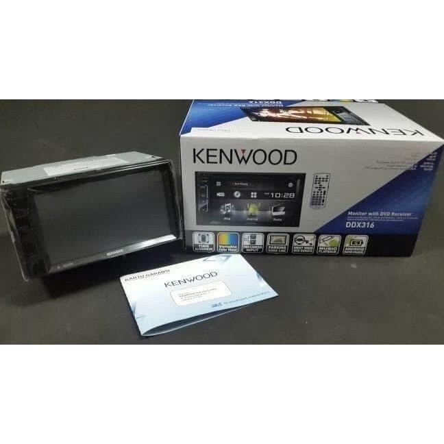 Terjangkau Kenwood Ddx 316 - Double Din Kenwood Ddx316 - Head Unit Kenwood Ddx316
