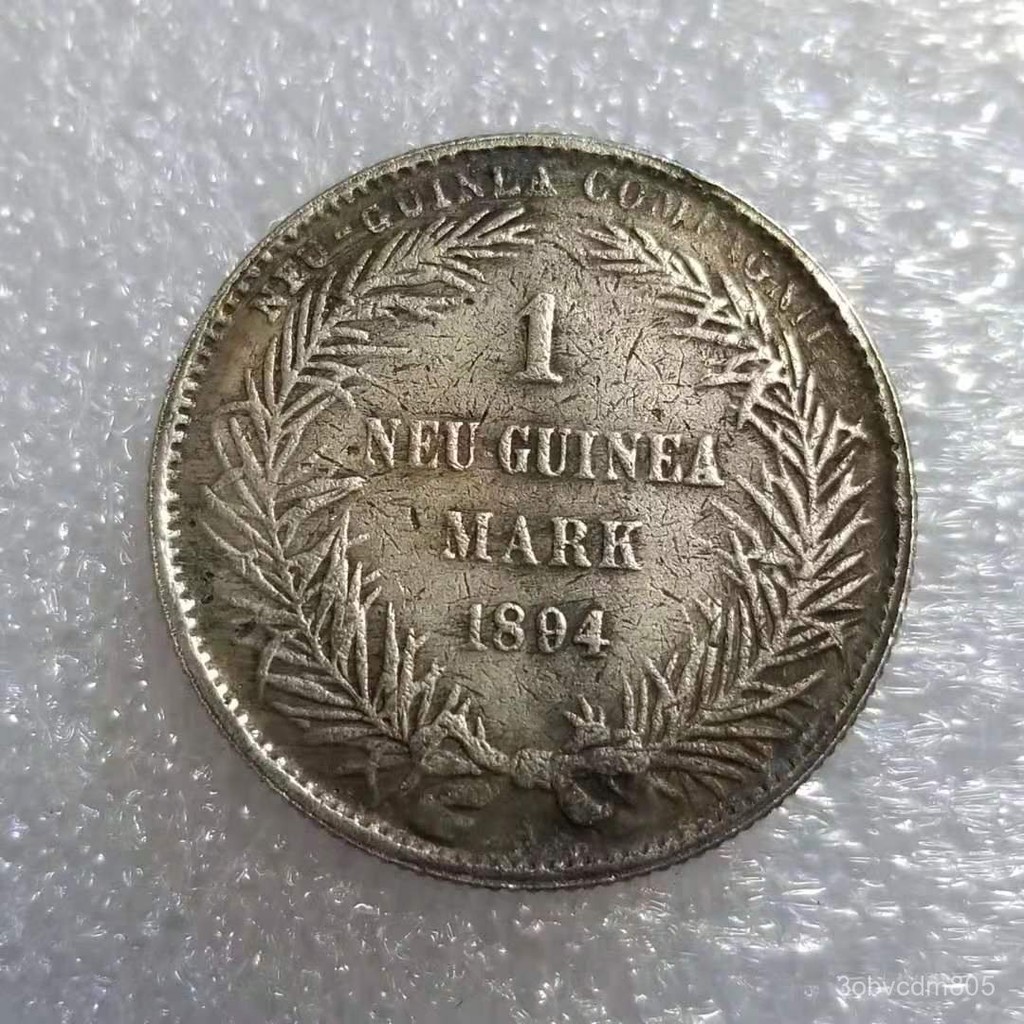Kerajinan Tangan1894Bahan Kuningan Jerman1Mark Coin Koin Peringatan1646