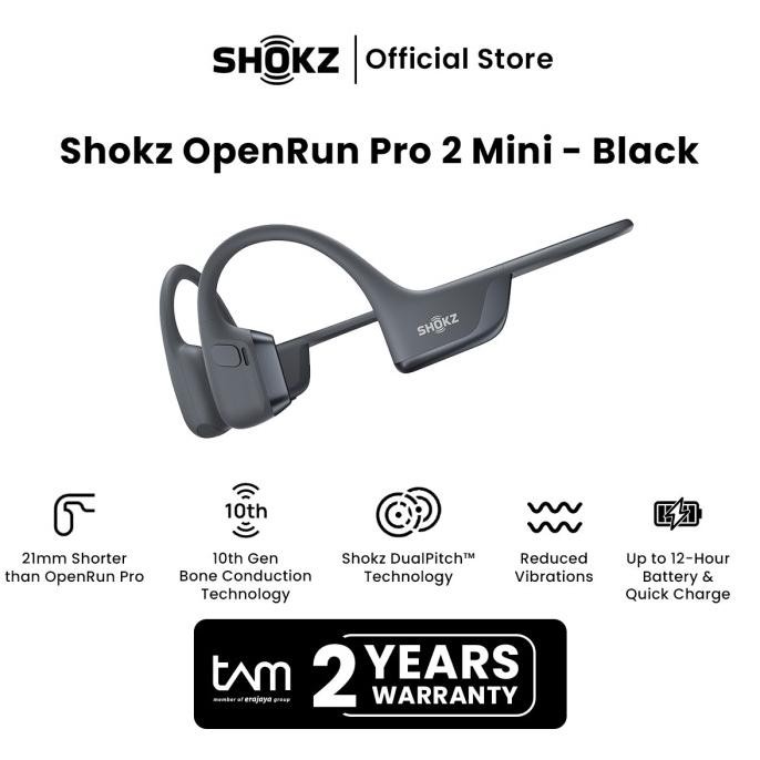 Shokz Openrun Pro 2 Mini - Black New Stok