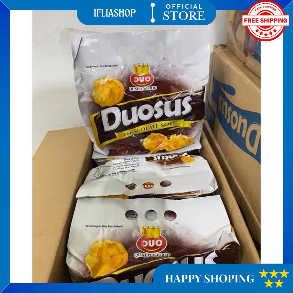 

Duosus Soes Kering Isi Coklat 250 Gram Dan 500 Gram D Terlaris