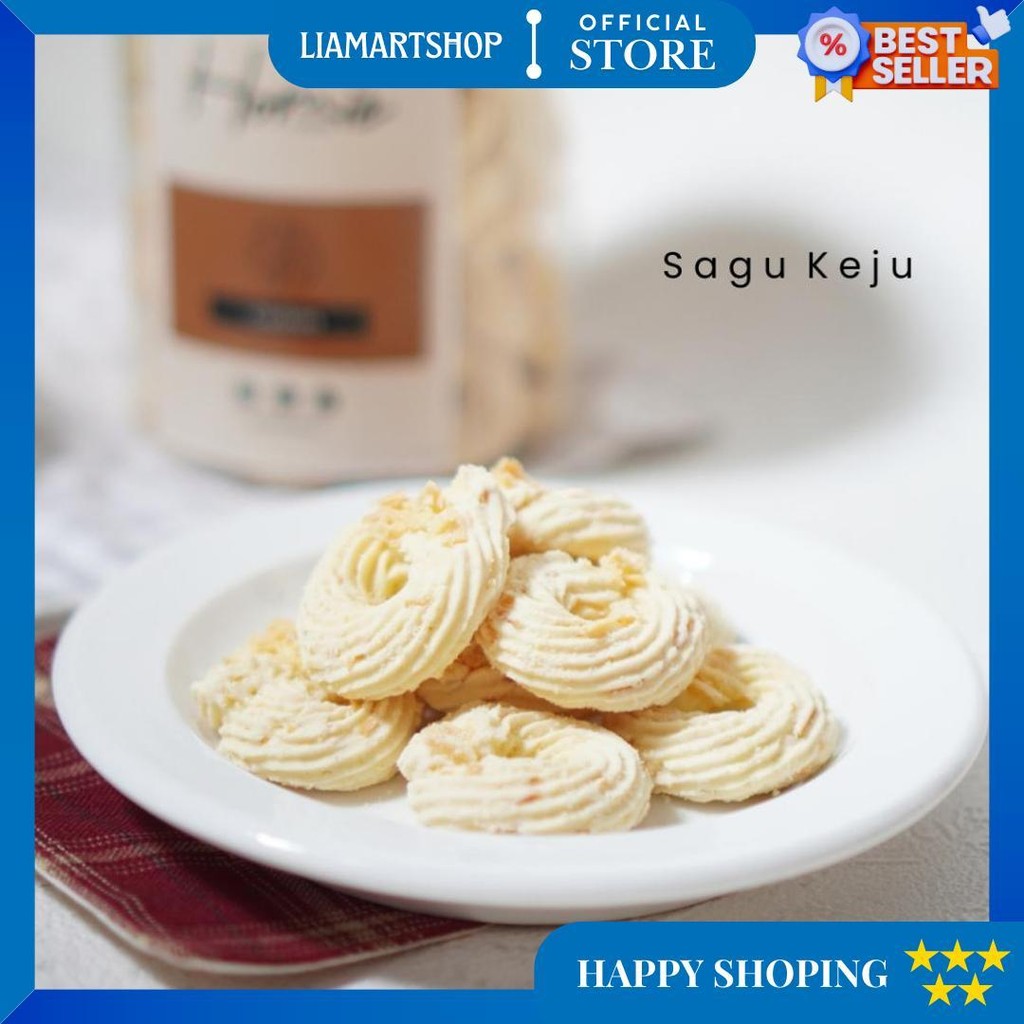 

Kue Sagu Keju Kemasan Toples | Kue Kering | Kue Sagu Keju Cookies | Kue Lebaran D Cod