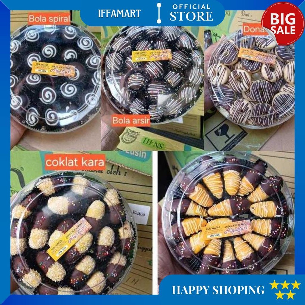 

Aneka Kue Kering Alya Sari Berat 400-500Gr D Cod