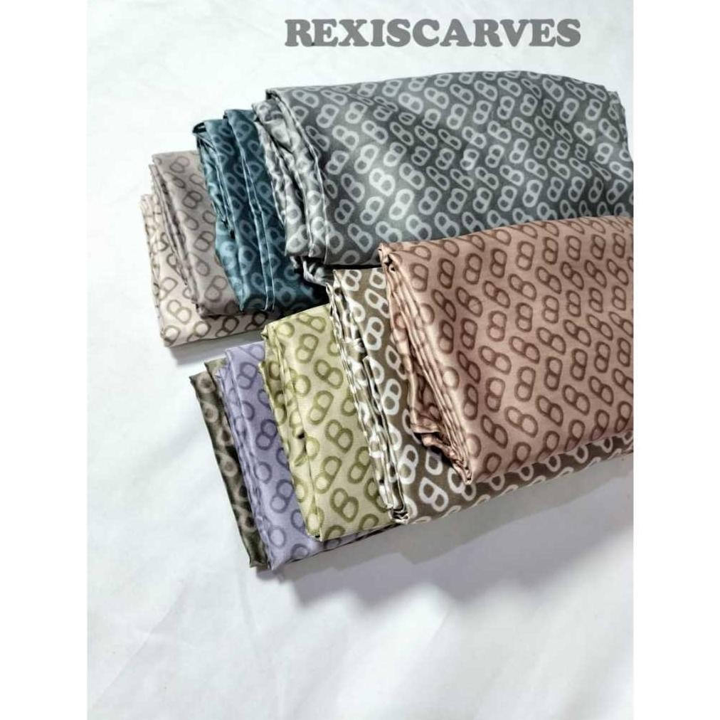 (Besat Deal!)>> Hijab Bergo Motif Button Scarf