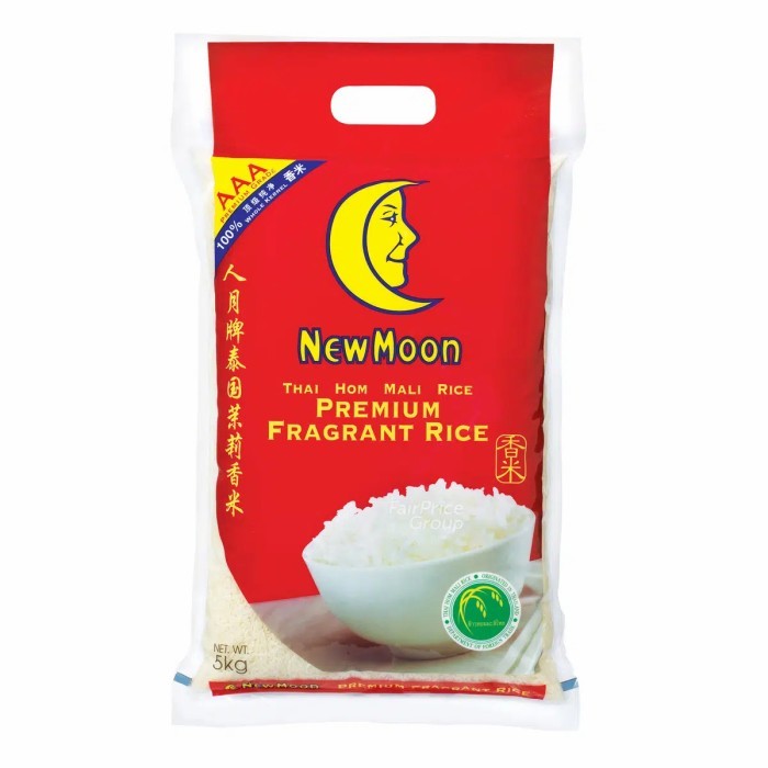 

New Moon Premium Fragrant Rice (Thai Hom Mali) 5kg