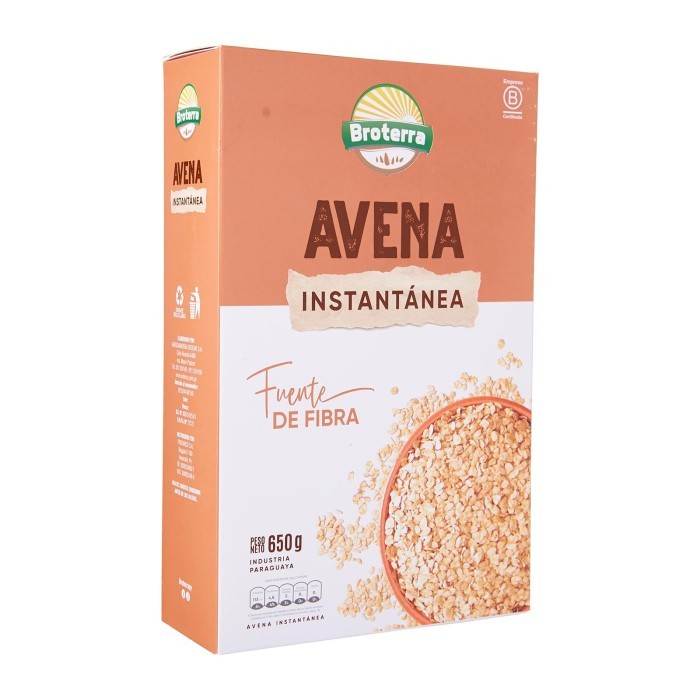 

Broterra Instant Oatmeal 650 g