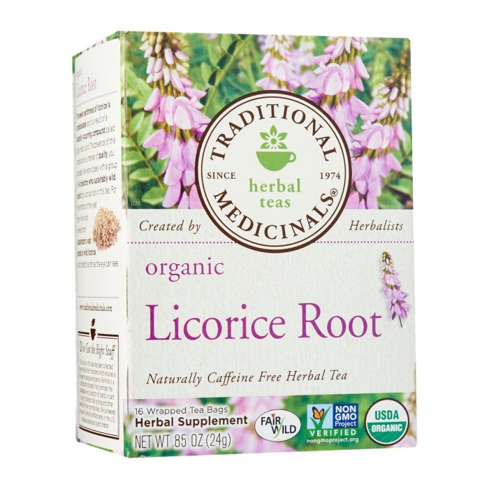 

Traditional Medicinals Organic Licorice Root Herbal Tea 16 per pack