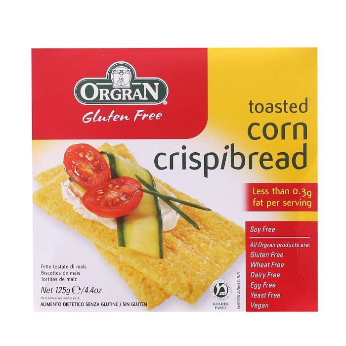 

Orgran Toasted Corn Crispbread Gluten Free 125 g