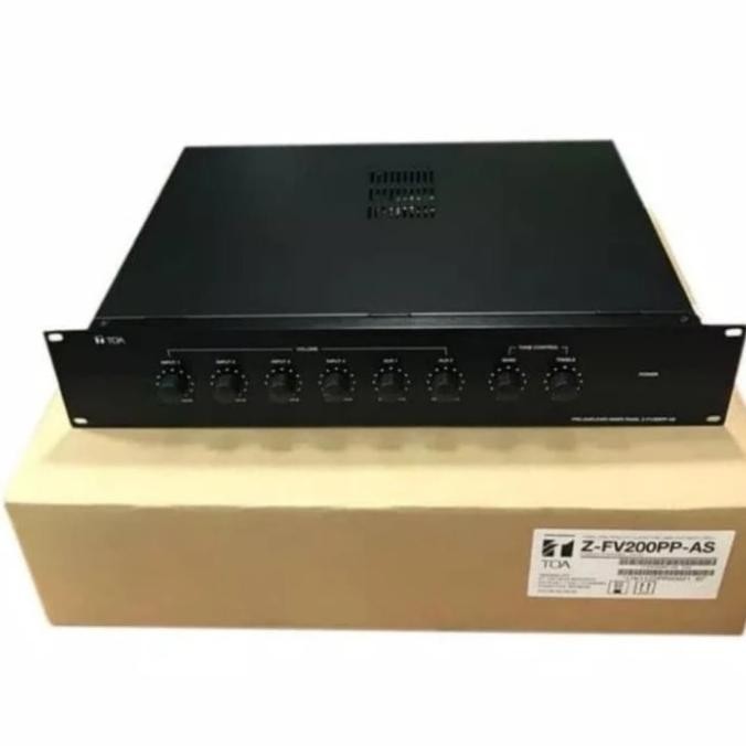 Toa Z-Fv200Pp-As (Pre-Amplifier Mixer Panel / Z Fv 200 Pp As ) New Stok