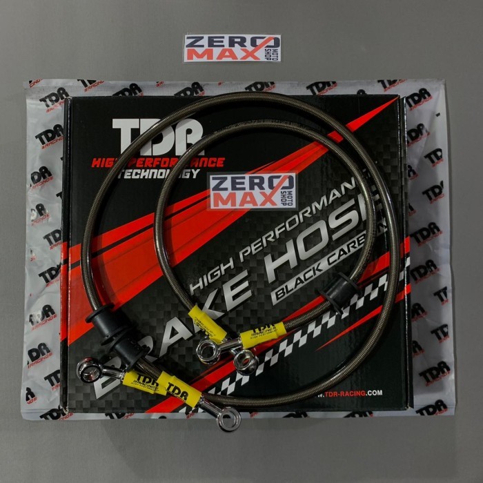 Selang Rem Tdr Racing All New Aerox 155 Connected Abs Black Carbon