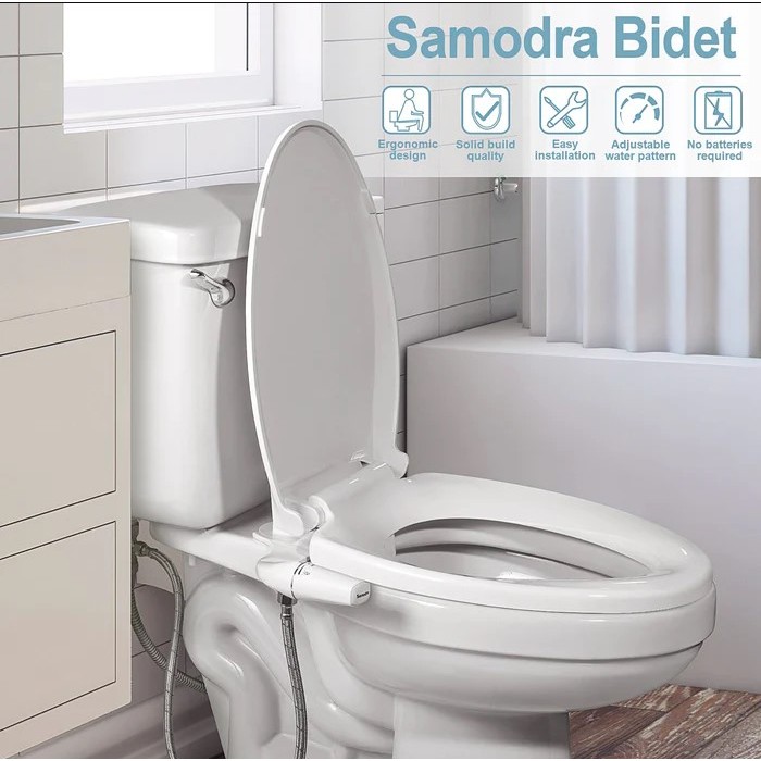 Samodra Semprotan Kloset Duduk Shower Bidet 2 Hole 2 Mode Right Hand
