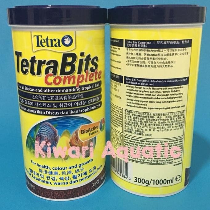Tetra Bits / TetraBits Complete 300g / 300 gram / 300gr Makanan Discus