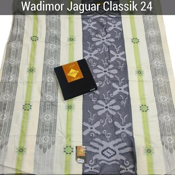 Sarung Tenun Premium WADIMOR Jacquard JAGUAR CLASSIC CLASIK CLASIC KLASIK SONGKET Halus Dingin Exclu