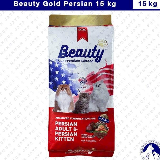 BEAUTY GOLD Persian Cat Food 15 kg / Makanan Kucing Kering 15kg