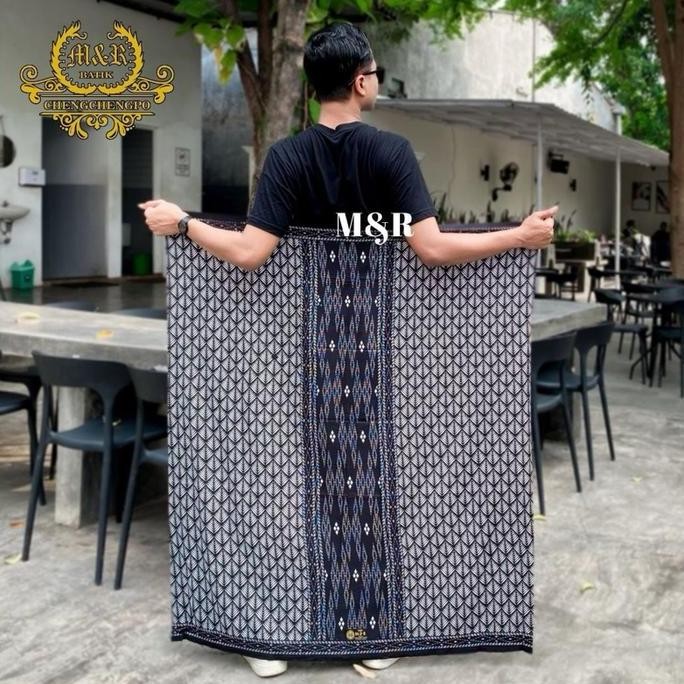 SARUNG GOYOR M&R bahan Rayon Muslim Dewasa  Pria santri motif printing terbaru bahan rayon Tebal Bat