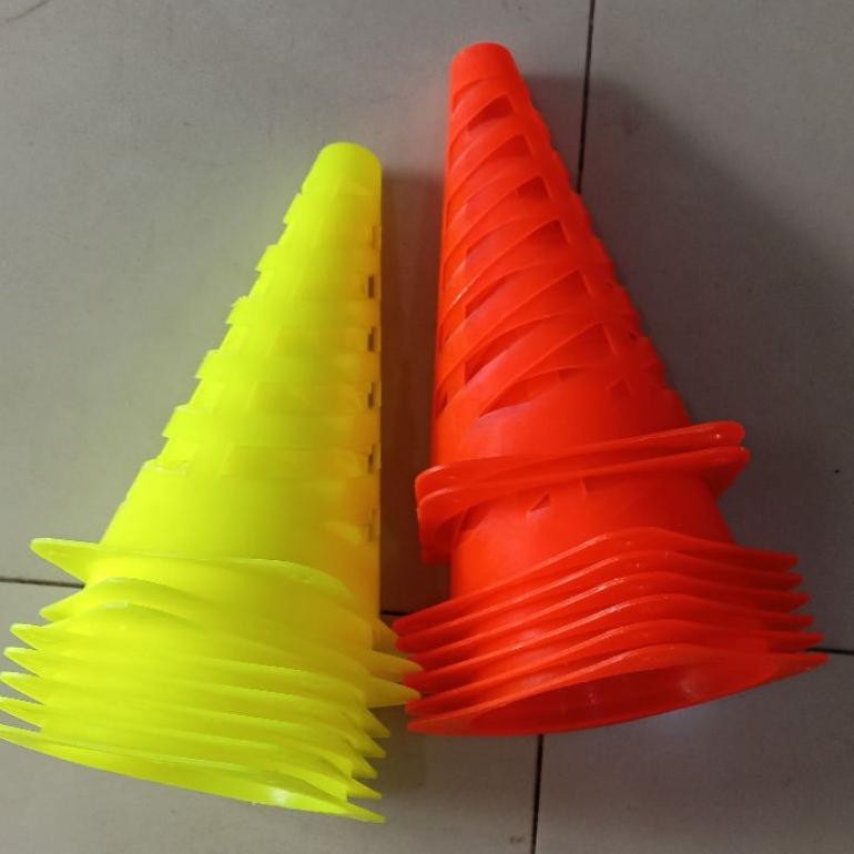 Promo.. Cones Kerucut / Cones Latihan / Marker Latihan / Cones Sepakbola