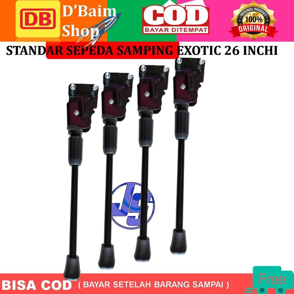Bigsale.. Standar Sepeda Gunung Samping Baut Dua Ukuran 26 Standar Parkir Sepeda Mtb