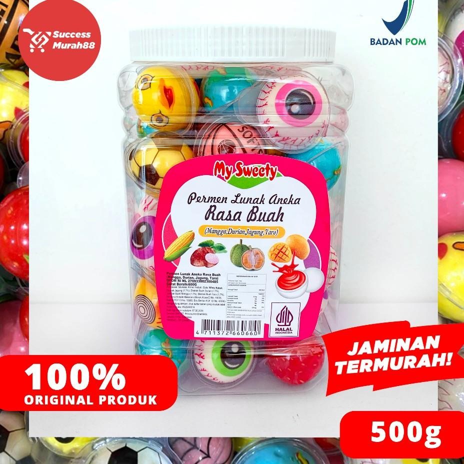 

Permen Halal 50Pc Viral Tito My Weety Anea Raa Buah