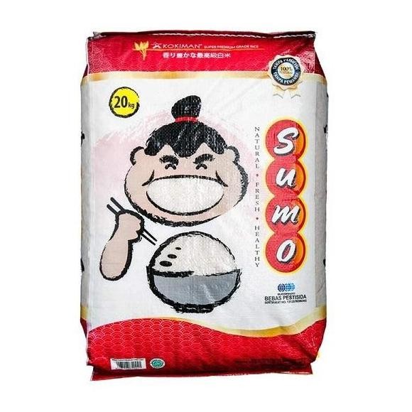 

Terlaris Beras Premium Sumo Merah 20Kg Nasi Sushi Pulen Halal Mui Putih Ready Stok