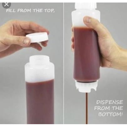 

Produk Baru!! Jiwins Squeeze Bottle Dispenser Fifo 16 24 oz Botol Saos Mayonaise Susu 16oz 24oz transparan clear