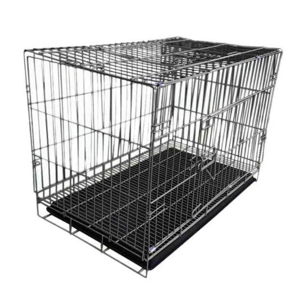 Kandang Kucing Besi Lipat Uk. 60 x 40 | Kandang Hewan Anjing Kelinci AME