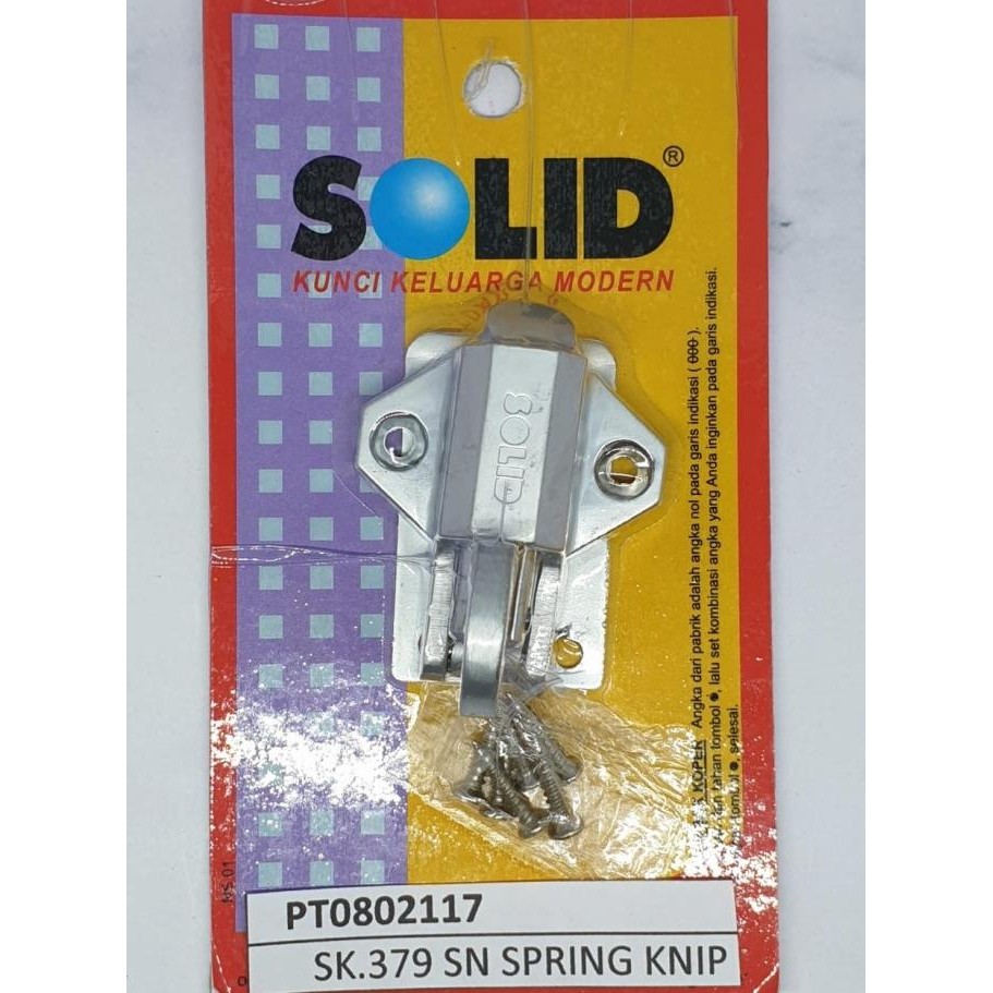 %%%%] SOLID GRENDEL JENDELA KODOK (SK.379 SN SPRING KNIP)