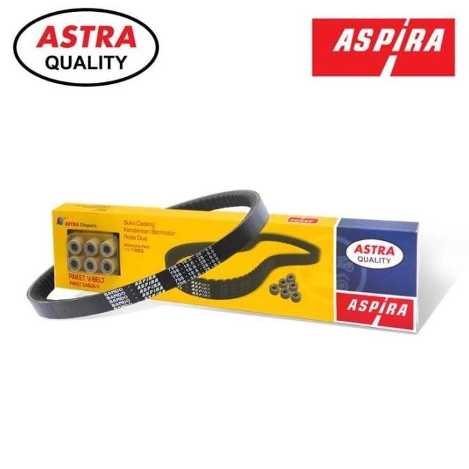 Paket V-Belt Aspira (V-Belt Kit) Untuk Motor Beat Esp, Beat Pop Esp Original Dan Terpercaya