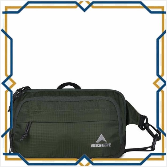 [WIL] TAS SEPEDA WAISTBAG EIGER SWIFT OLIVE ORIGINAL MURAH