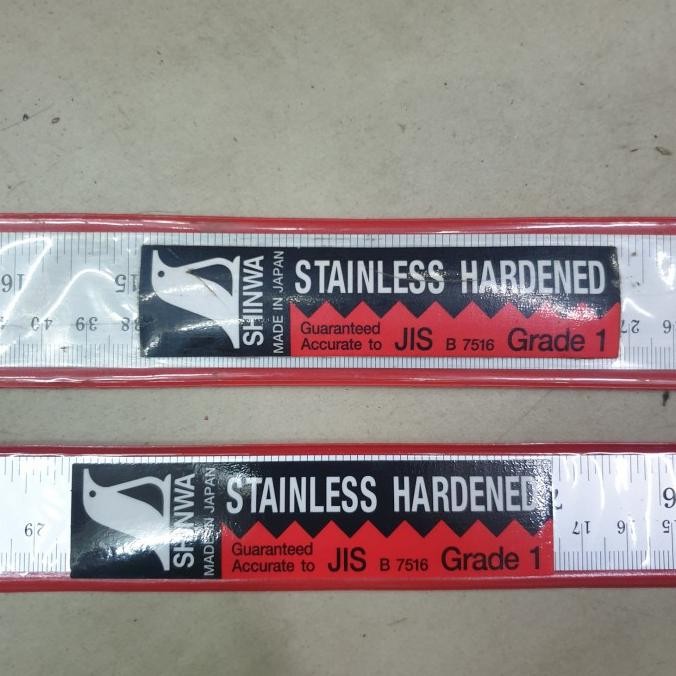 

PENGGARIS SHINWA STAINLESS STEEL 30 CM / 60 CM / 100 CM ORI JEPANG TM