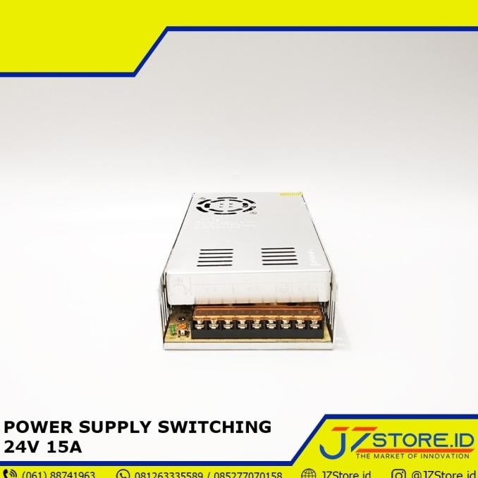 HARGA DISC - Power Supply Switching 24V 15A 24V 15A
