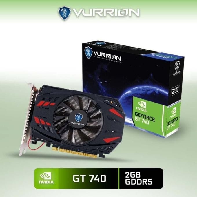 CO Vga Vurrion GT 740 2GB GDDR5 128Bit Gaming Vga Ori