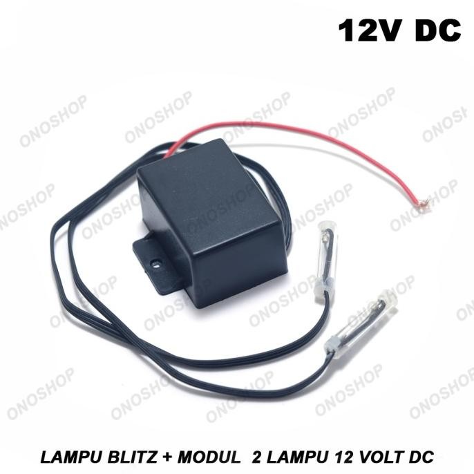 Lampu - Lampu Blitz + Modul 2 Lampu