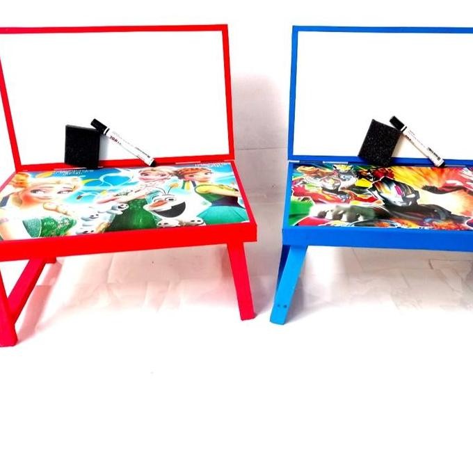 

diskon! alat tulis anak satu set lengkap meja belajar anak plus papan tulis bisa di hapus toys
