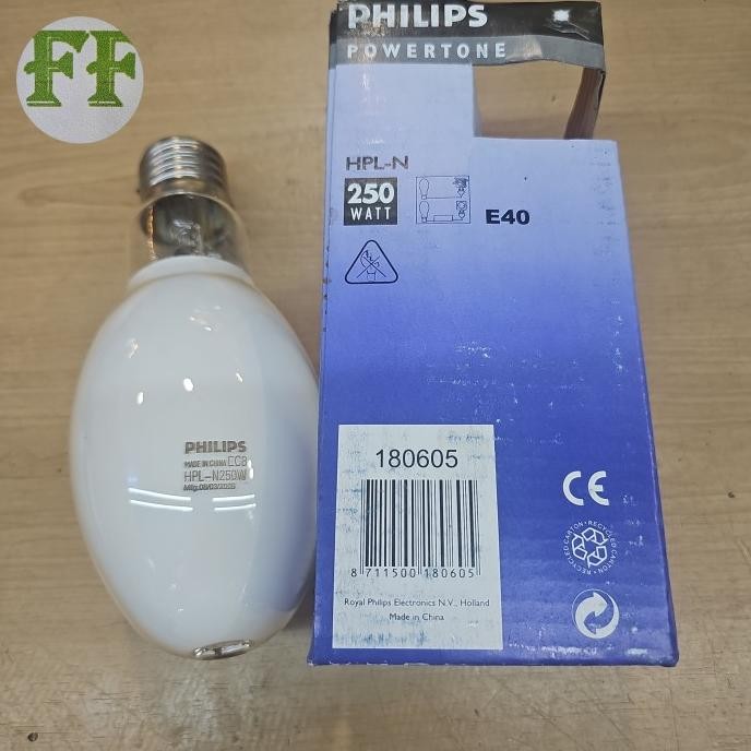 Lampu - Hpln 250W Philips / Philips Hpl-N 250W / Lampu Mercury Hpln 250W Philips