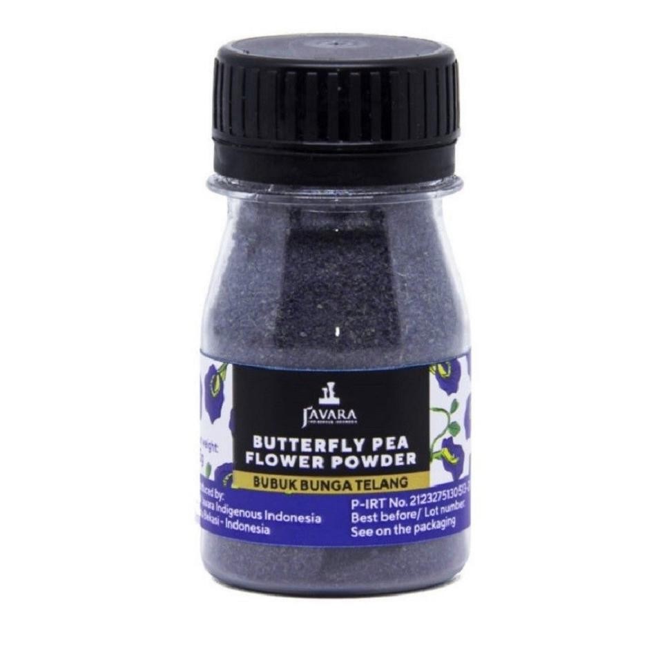 

Siap Kirim Javara - Bubuk Bunga Telang (Butterfly Pea Flower Powder) - 15 gr