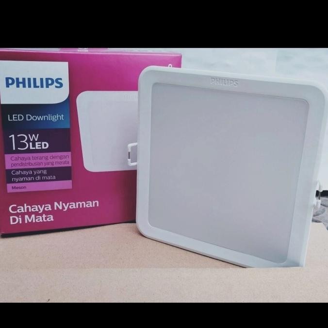 Lampu - Lampu Downlight Square Kotak Led Philips Meson 59465 13W