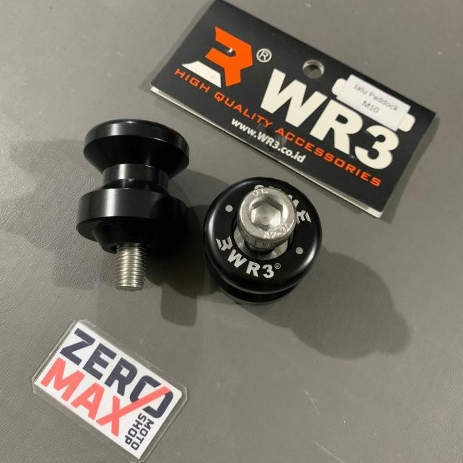 New Jalu Paddock WR3 M10 Hitam Ninja 250SL Mono Ninja 150 RR 150RR