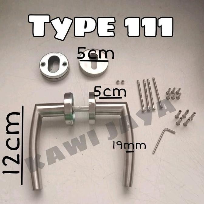 siap kirim] Handle Kunci Pintu Kamar Pisah Rossete LHTR Minimalis Komplit Bodi Kodai