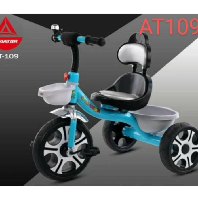 Sepeda Roda Tiga Anak Balita Tricycle AVIATOR AT109 AT 109 AT-109