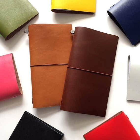 

myntydori - Leather (Regular Size) (Traveler's Notebook/Journal)