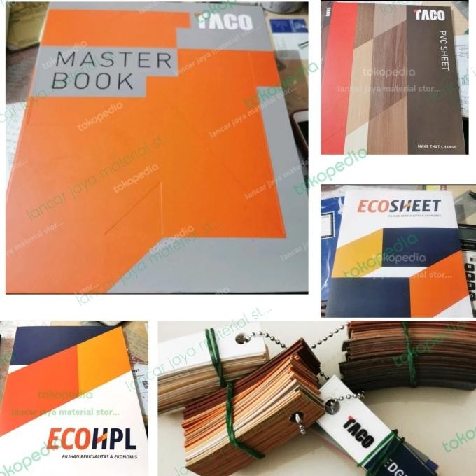 Sale Paket Lengkap Katalog Taco Laminates Hpl Pvc Sheet Edging 2023 2024