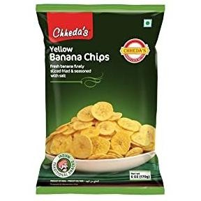 

`````````] Yellow Banana Chips Chheda's / Cemilan Snack Keripik Pisang Khas India