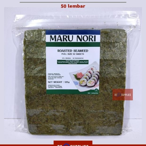 

Maru Uhi N Eaweed 50 Lembar Rumput Laut N Uhi Roll Halal