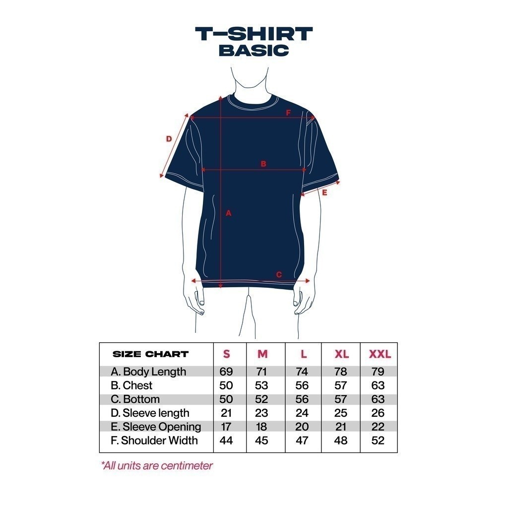 OFFICIAL Erigo T-Shirt Basic Meghan Black - Kaos Basic Polos Unisex