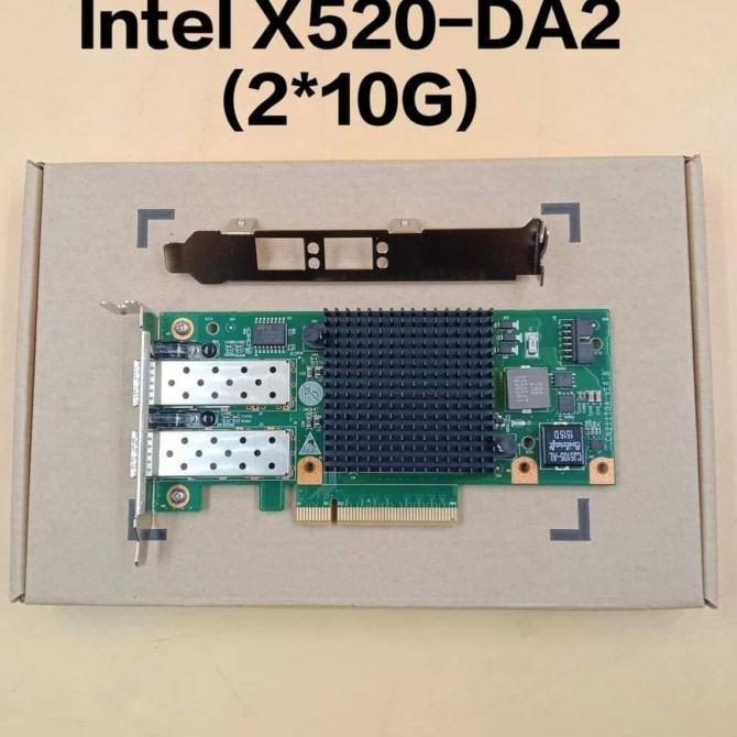 TERBARU - SFP Card Intel X520-DA2(2*10G)