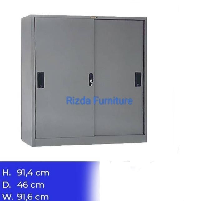 

Lemari Arsip Besi Elite 431 Pintu Sliding Besi Pendek