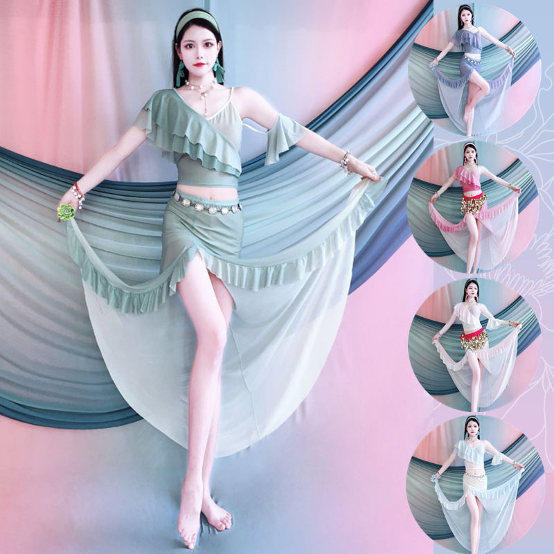 New Belly Dance Large Skirt Performance Costume / Women's Competition Performance Dance Costume