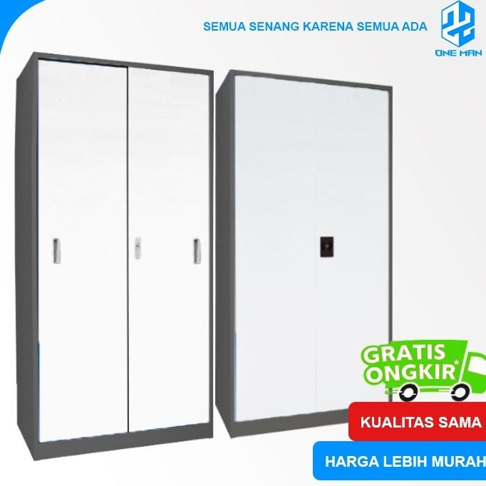 

(Luarkota) Lemari Besi Kantor Lemari Besi Arsip Lemari Sliding Kaca