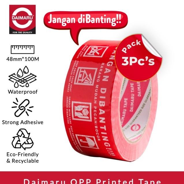 

Dapat 3Pc Daimaru Laban Jangan Dibanting 48Mm 100M